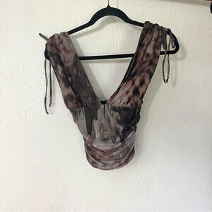 Windsor Multicolor V-Neck Blouse